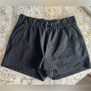Lululemon on the fly shorts.  Size 8